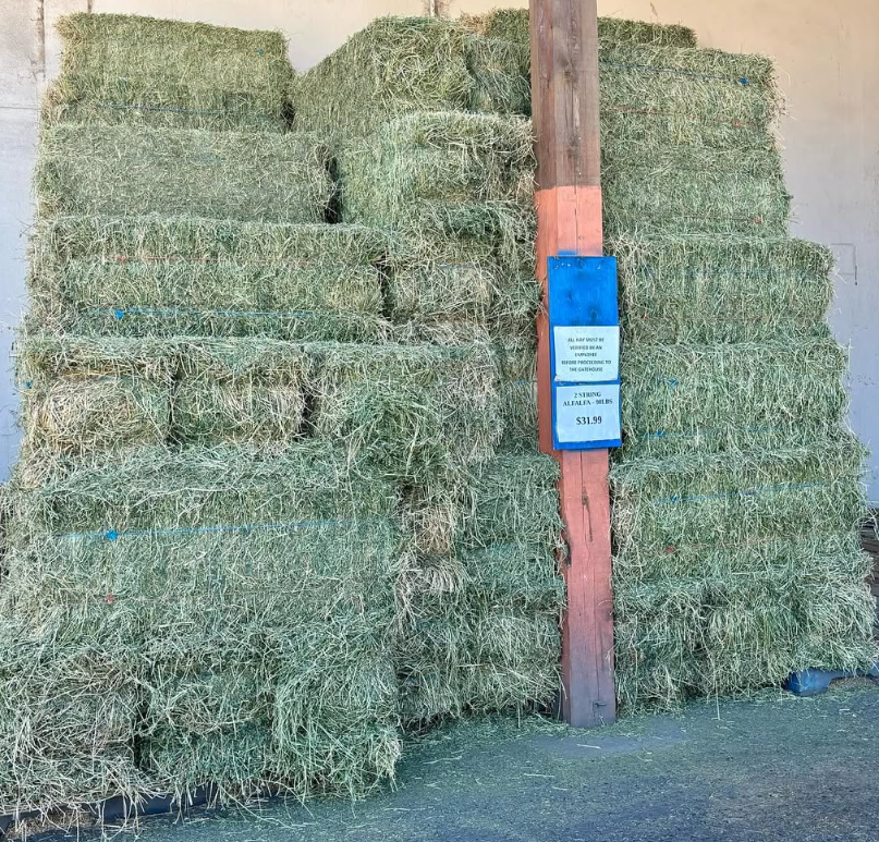 Feeds Hay Pellets